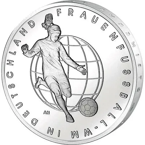 10 евро 2011, ЧМ женский футбол [Германия] Proof