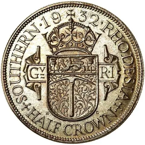 1/2 кроны 1932 [Зимбабве / Южная Родезия]