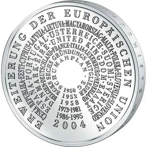 10 евро 2004, G, расширение ЕС [Германия]