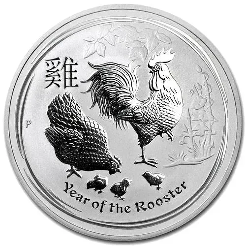 1 доллар 2017, P, год петуха [Австралия]