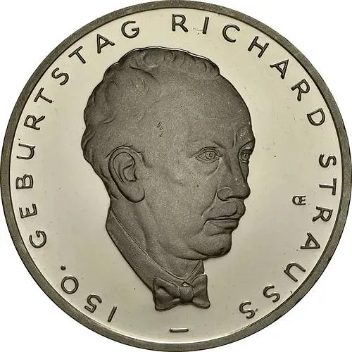 10 евро 2014, D, Рихард Георг Штраус [Германия] Proof