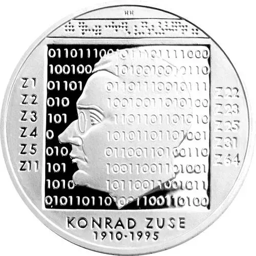 10 евро 2010, G, Конрад Цузе [Германия]