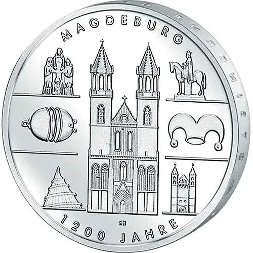 10 евро 2005, A, Магдебург [Германия]