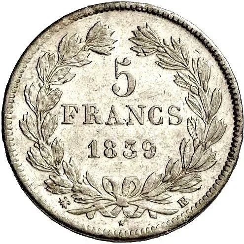5 франков 1839 [Франция]