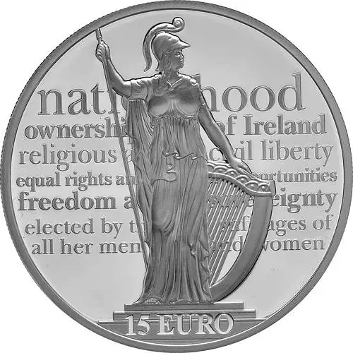 15 евро 2016, Пасхальное восстание [Ирландия] Proof