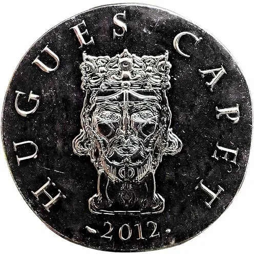 10 евро 2012, Гуго Капет [Франция] Proof