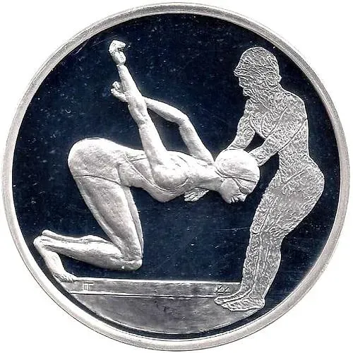 10 евро 2003, Олимпиада в Афинах, плавание [Греция]