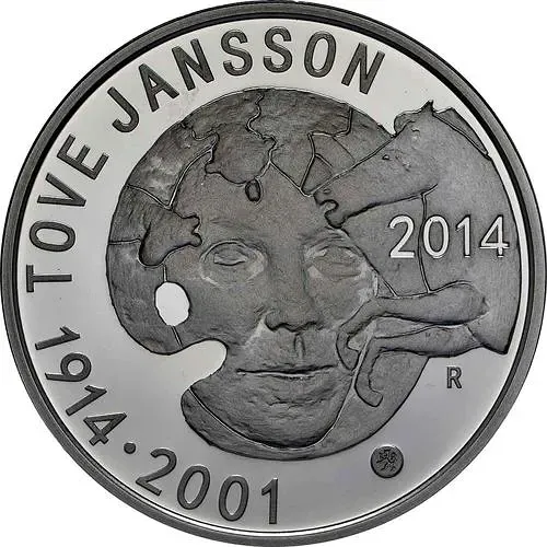 20 евро 2014, Туве Янссон [Финляндия] Proof