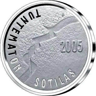 10 евро 2005, неизвестный солдат [Финляндия]