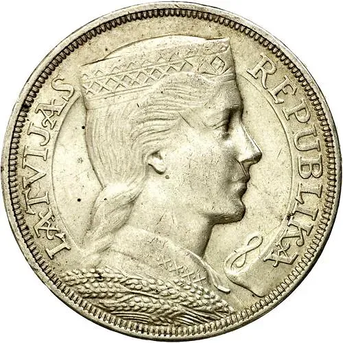 5 латов 1931 [Латвия]