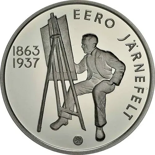 10 евро 2013, Ээро Ярнефельт [Финляндия] Proof