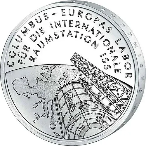 10 евро 2004, D, МКС [Германия]