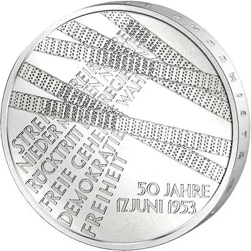 10 евро 2003, A, народное восстание [Германия]