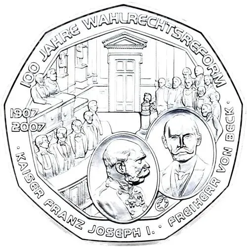 5 евро 2007, реформа избирательного права [Австрия]