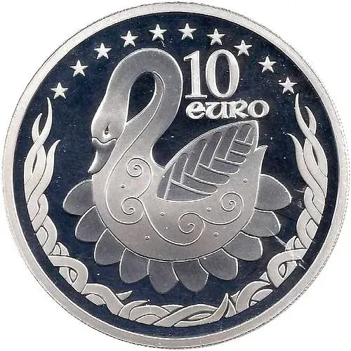10 евро 2004, расширение ЕС [Ирландия] Proof