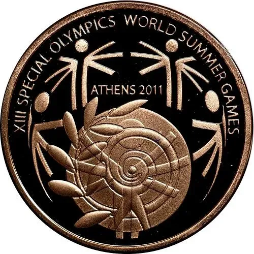 100 евро 2011, Специальные Олимпийские игры [Греция] Proof