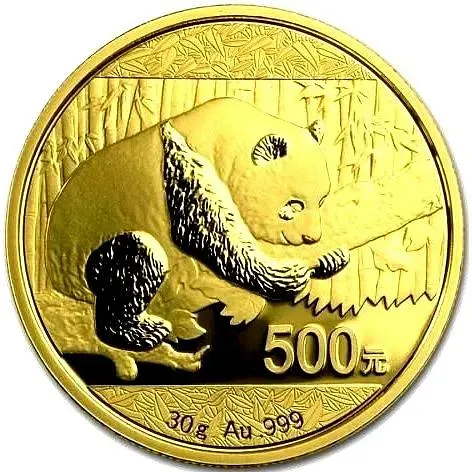 500 Yuan 2016, Panda [China]