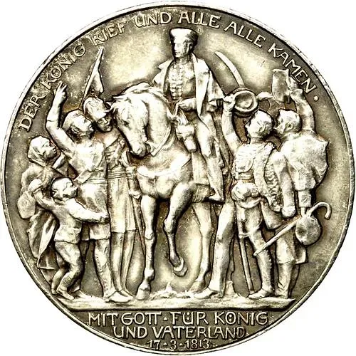 3 марки 1913, A, толпа [Германия / Германская Империя]