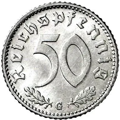 50 рейхспфеннигов 1942 [Германия / Третий рейх]