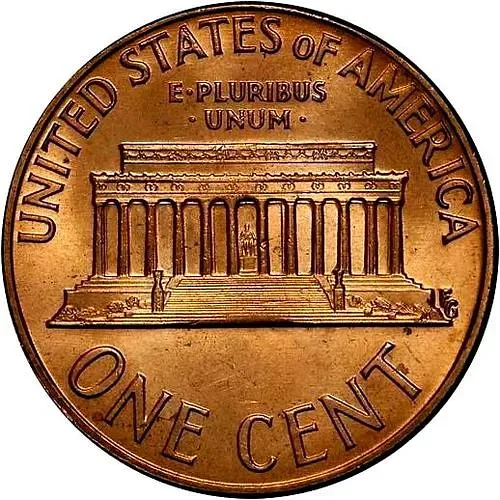 1 цент 1973, D, знак монетного двора "D" - Денвер [США]