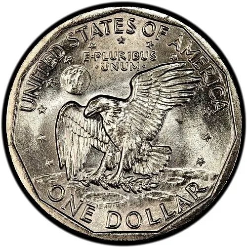 1 Dollar 1981, P, Susan B. Anthony Dollar [USA]