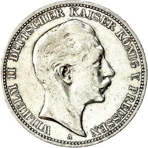 3 марки 1912, A, Пруссия [Германия / Германская Империя]