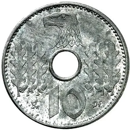 10 Reichspfennig 1941, for Occupied Territories [Germany / Third Reich]