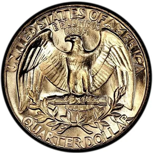 25 Cents 1973, D, Mint Mark "D" - Denver [USA]