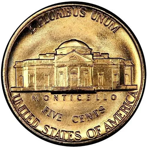 5 центов 1977, Томас Джефферсон [США]