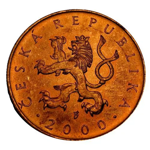 10 крон 2000, миллениум - смена тысячелетия [Чехия]