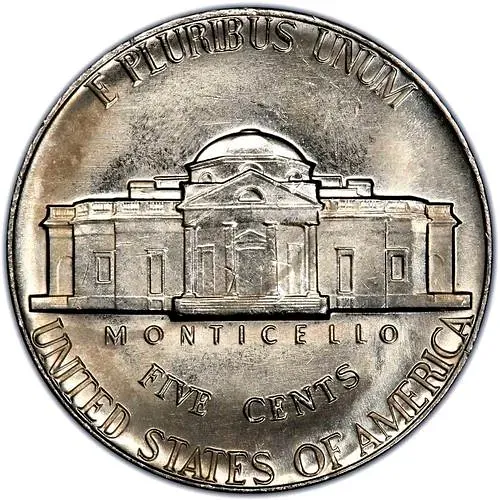 5 центов 1976, D, Томас Джефферсон [США]