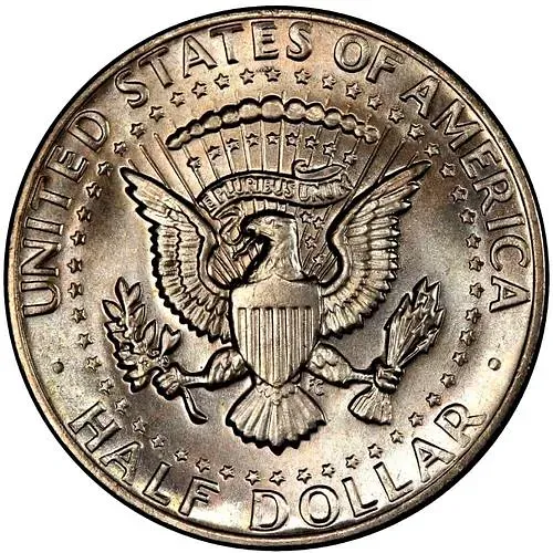 50 центов 1971, без обозначения монетного двора [США]