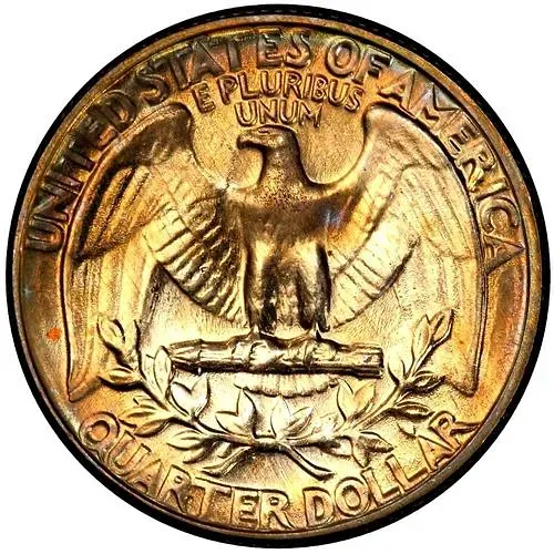 25 Cents 1969, D, Mint Mark "D" - Denver [USA]