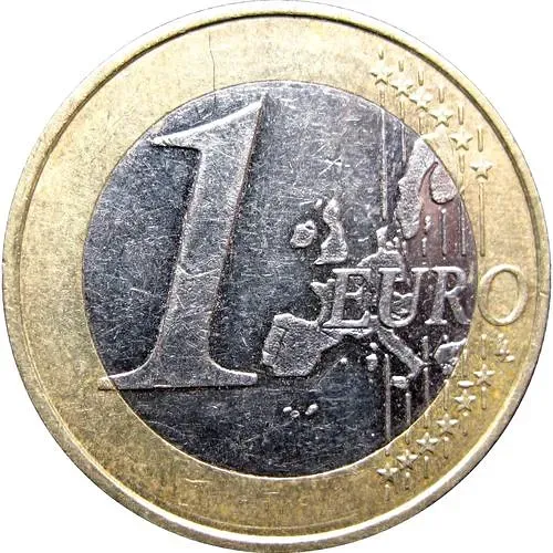 1 евро 2003, A, регулярный чекан Германии, знак монетного двора: "A" - Берлин [Германия]