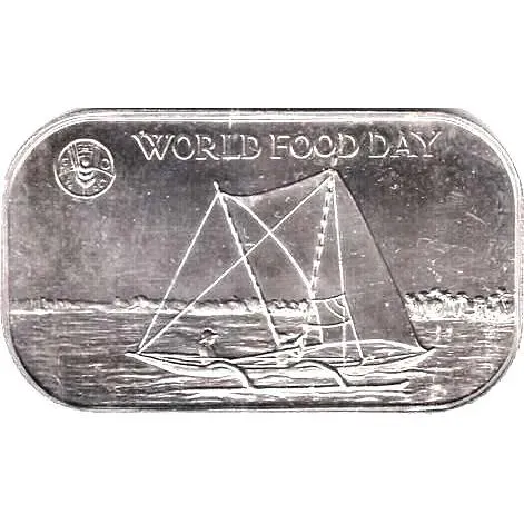 1 паанга 1981, еда миру [Тонга]