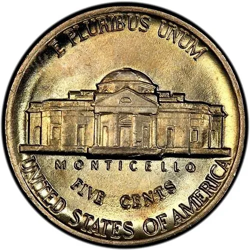 5 центов 1984, P, Томас Джефферсон [США]