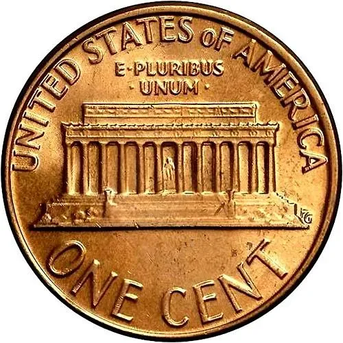 1 цент 1980, D, знак монетного двора "D" - Денвер [США]