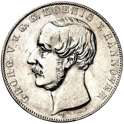 2 талера - 3 1/2 гульдена 1855 [Германия / Германские государства]