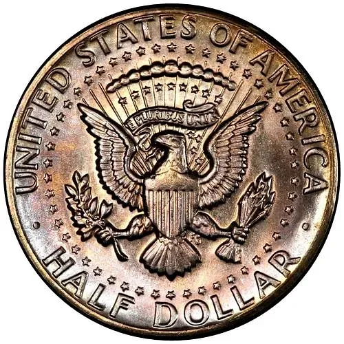 50 центов 1972, без обозначения монетного двора [США]