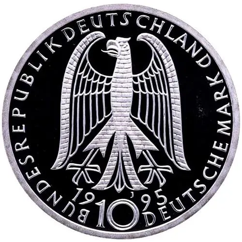 10 марок 1995, 50 лет мира [Германия]