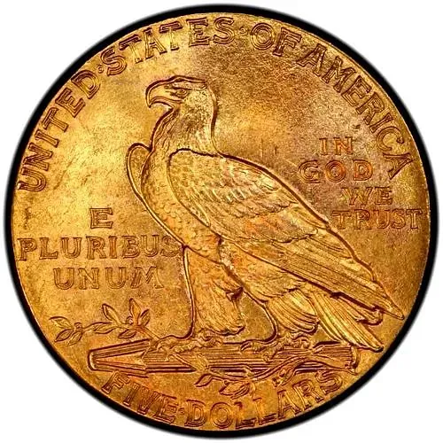 5 Dollars 1912, Indian Head [USA]