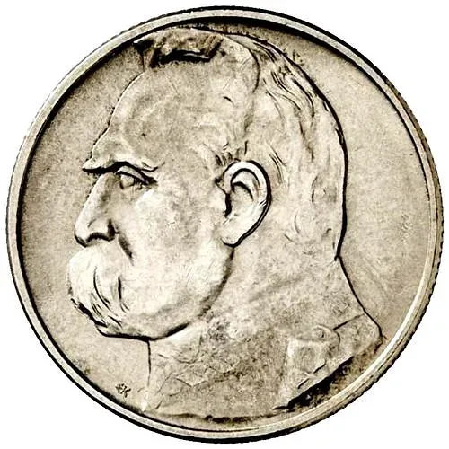 2 злотых 1936, Пилсудский [Польша]