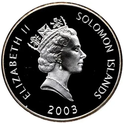 25 долларов 2003, Конкорд [Соломоновы Острова] Proof