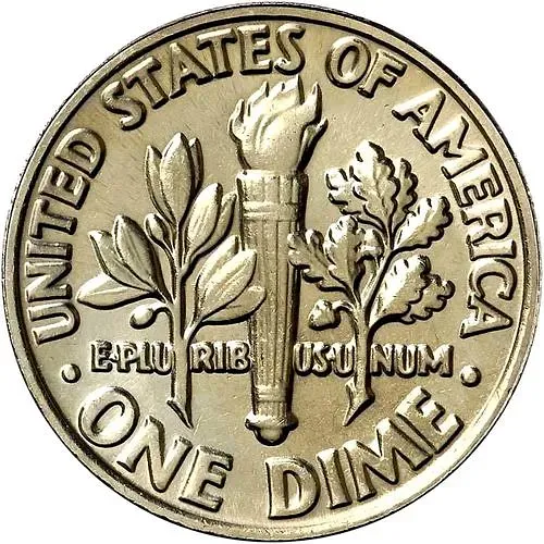 10 центов 1985, P [США]