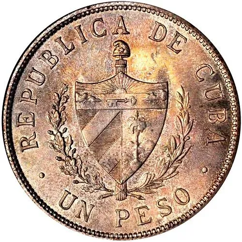1 песо 1915 [Куба]