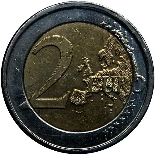 2 евро 2008, регулярный чекан Бельгии [Бельгия]