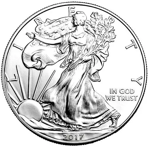 1 доллар 2017, Шагающая Свобода [США]