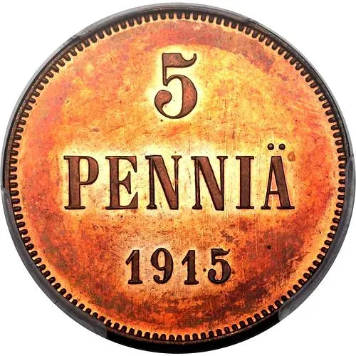 5 пенни 1915