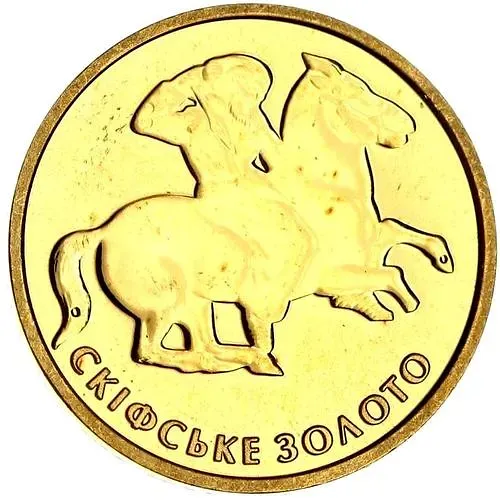 2 гривны 2005, скифское золото [Украина]