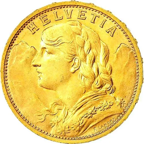 20 франков 1927 [Швейцария]